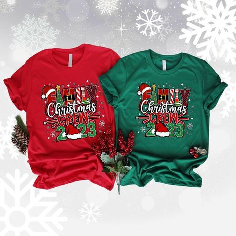 Family Christmas Crew - S / Green / Tee Christmas t shirt #christmastshirt T shirt #tshirt t-shirt #t_shirt t shirts #tshirts t-shirts #t_shirts T shirt design #tshirtdesign T-shirt designs #t_shirtdesign T shirts designs #tshirtsdesigns 5.29 Family Christmas Shirts Ideas, Christmas Designs For Shirts, Christmas Shopping Shirts, Joyful Colors, Christmas Family Shirt, Circuit Ideas, Christmas T Shirt Design, Green Tee, Red Tee