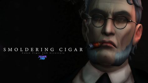 Sewer Sims ∫ Well took me since June to get an actual cigar... Cc Essentials, Ts4 Accessories, Sims 4 Things, Sims Wallpaper, Sims 4 Cas, How Do I Get, Sims Mods, The Vault, Ts4 Cc