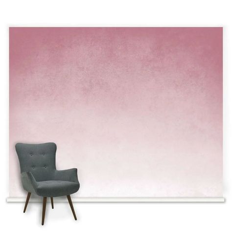 Pink Mural, Pink Office Chair, Contemporary Wallpaper Designs, Pearl Wallpaper, Compact Table And Chairs, Floor Protectors For Chairs, Ombre Wall, Pink Living Room, Wall Art Crafts