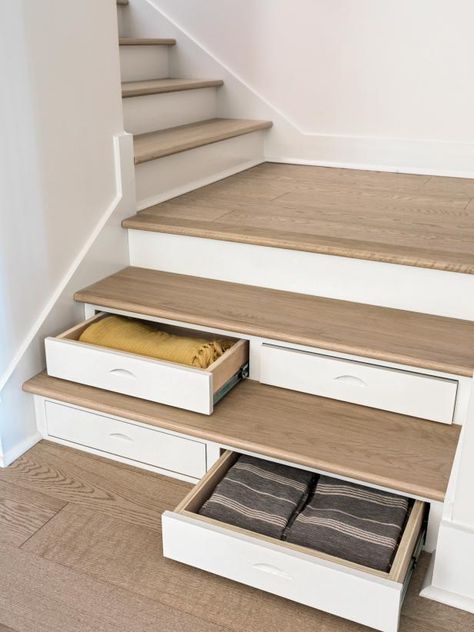 Stairs Makeover Design, Stairs Makeover Ideas, درج السلم, Stair Renovation, Stairs Renovation, Stairs Makeover, Staircase Storage, Outdoor Kitchen Appliances, Under The Stairs