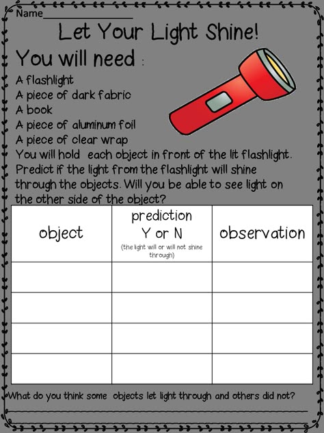 Sound Science, Light Science, Experiments Kids, 1st Grade Science, First Grade Science, Christmas Writing, Energy Activities, 4th Grade Science, Classroom Teacher