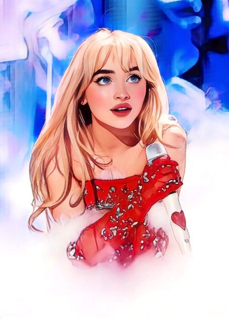 Sabrina Carpenter Art Drawing, Sabrina Carpenter Drawing Sketch, Sabrina Carpenter Painting, Sabrina Carpenter Fanart, Sabrina Carpenter Art, Sabrina Fanart, Carpenter Drawing, Carpenter Illustration, Adopt Idea