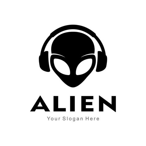 Alien Design, Design Your Own Logo, Logo Animation, Own Logo, Create A Logo, Alien Logo, Logo Design Services, Vector Logo, Design Services