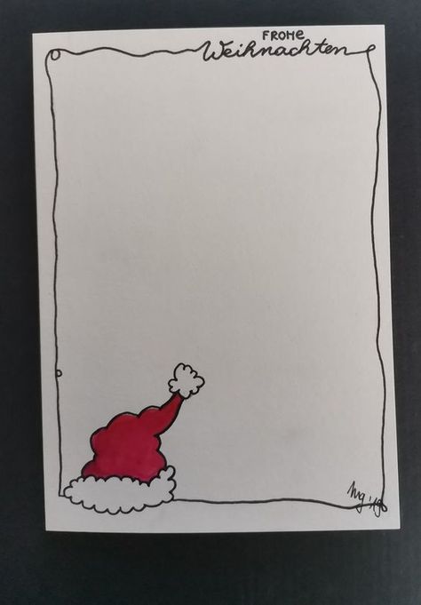 Christmas Cards Drawing, Chrismas Cards, Christmas Card Online, Cute Christmas Cards, Hand Drawn Cards, Christmas Cards Kids, Simple Christmas Cards, Christmas Note, Christmas Doodles