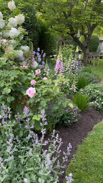 English Cottage Landscaping Front Yards, Jasmine Garden, Bungalow Garden, Plant Inspiration, Throw Back Thursday, Spring Gardens, Spring Purple, Georgian Interiors, Starting Seeds