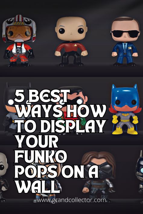 ✅CLICK THE LINK!⬆️ Learn the 5 best ways to display your Funko Pops on a wall! #funkopop #funko . #Shelving_Ideas_For_Collectables #Figurine #Displaying_Nick_Nacks_Ideas #Displaying_Pop_Figures Shelving Ideas For Collectables, Ikea Funko Pop Display, Displaying Nick Nacks Ideas, Display Funko Pop, Displaying Pop Figures, How To Organize Funko Pops, Funko Pop Gaming Setup, Funko Pop Display Ideas Harry Potter, How To Display Pop Figures