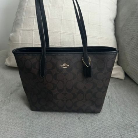 New Coach Mini City Tote. Coach Small Tote Bag, Coach City Tote Bag Outfit, Coach Mini Tote Bag, Coach Mini City Tote, Small City Tote Coach, Coach Small City Tote, Coach City Tote Bag, Coach Tote Bag Outfit, Coach Bag Tote