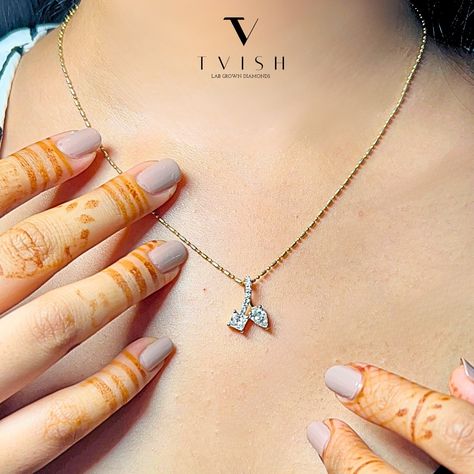 Shine brighter with our stunning lab-grown diamond pendant. ✨💎 . . . . . . . . . . . . . #tvish #tvishlabgrowndiamonds #tvishlabgrownjewellery #tvishlabgrown #labgrowndiamonds #labgrowndiamondjewelry #sustainablejewelry #diamondpendant #jewellerydesign #luxuryjewelry #shinebright #shinebrightlikeadiamond #modernelegance Lab Grown Diamond Jewellery, Shine Bright Like A Diamond, Sustainable Jewelry, Diamond Jewellery, Shine Bright, Diamond Pendant, Luxury Jewelry, Lab Grown, Lab Grown Diamonds