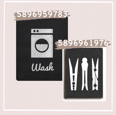 Bloxburg Bathroom Sign Decals Codes, Laundry Picture Codes Bloxburg, Bloxburg Decals Chores List, Bloxburg Alphabet Decal Codes, Mood Station Decals Bloxburg, Bloxburg Gym Poster Codes, Pictures Bloxburg Codes, Bathroom Quotes Bloxburg Codes, Bloxburg Parking Sign Decal Codes