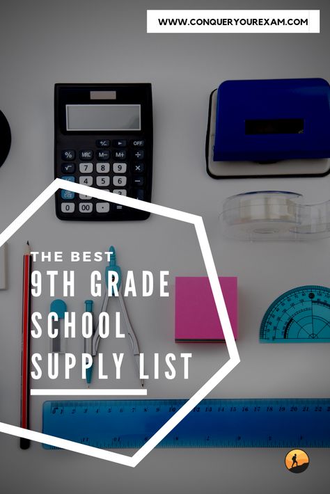 Not sure what to get for back to school season? Check out this comprehensive guide to the best 9th grade school supply list to cruise through your freshman year. Grade 9 School Supplies List, Highschool School Supplies List, Freshman School Supplies List, 9th Grade School Supplies List, High School Hacks Freshman Year, High School Supply List, School Supply List, High School Supplies, School Shopping List