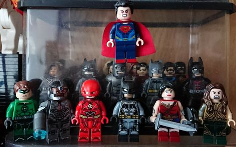 Justice League @ Movie 20171116 Lego Justice League, Justice League Movie, Superhero Shows, Sonic Videos, Custom Minifigures, Lego Custom Minifigures, Justice League Unlimited, Lego Super Heroes, Custom Lego