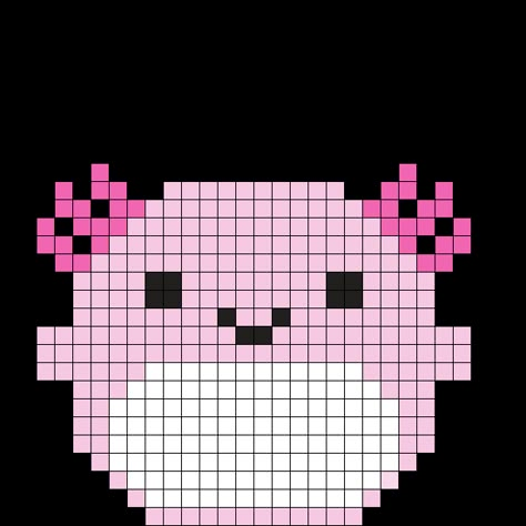 Pearler Bead Patterns Squishmallow, Perler Beads Ideas Squishmallow, Hama Beads Squishmallow, Pearl Or Bead Patterns, Pearl Or Bead Ideas Cute, Squishmallow Cross Stitch, Squishmallow Pixel Art, Iron Bead Patterns, Squishmallow Perler Bead Patterns