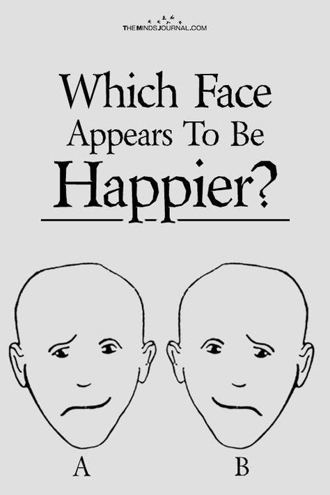 Which Face Appears To Be Happier? – Personality Test – The Minds Journal Psychology Personalities, Psychology Test Personality Types, Emotional Numbness Test, How To Find Your Personality, How To Be A Fun Person, Psychological Quizzes, Person Back View, Personality Quizzes Psychology, Personality Images