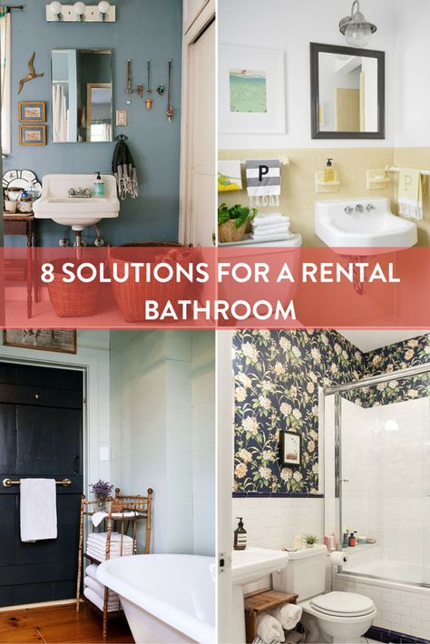 If your rental bathroom needs to some help, one of these 8 quick fixes might be the solution for you. Renter Decor, Rental Updates, Rental Upgrades, Interior Hacks, Rental Hacks, Airbnb Hosting, Boho Apartment, Rental Home Decor, Top Bathroom Design