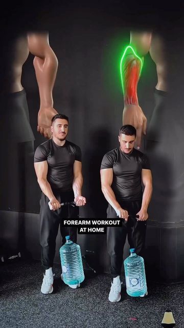 Forearm Workout At Home, Forearm Workouts, Reverse Curls, Forearm Workout, Arm Strength, Water Bottle Workout, Abs Workout Video, Toning Workouts, A Stick