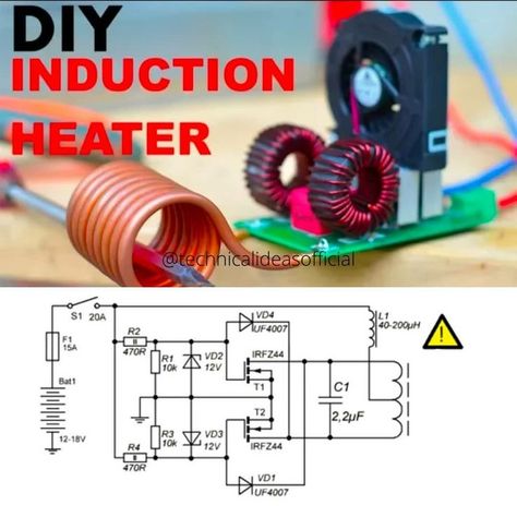 Invention Ideas, Simple Electronic Circuits, Electronics Projects For Beginners, Basic Electrical Wiring, Free Energy Projects, Home Electrical Wiring, Power Supply Circuit, Electronic Circuit Design, Electrical Circuit Diagram