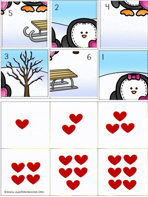 Looking for some fun ways to practice number recognition, addition and number values? These Valentine Math Puzzles are the perfect addition to your centers! #freeprintables #math #teachers #homeschool #kindergarten #preschool #learningcrafts Number Sense Activities Kindergarten, Valentine Math, Valentine Worksheets, Math Valentines, Teaching Numbers, Learning Printables, Math Puzzles, Preschool Valentines, Christmas Math