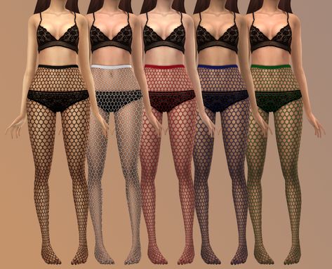 Sims 4 Clothes — trillyke:   Valkyrie Fishnet Set - Tumblr... Fishnets Sims 4 Cc, Sims 4 Cc Fishnet, Sims 4 Fishnet Cc, Sims 4 Fishnets, Sims 4 Stockings Cc, Sims Love, Net Leggings, Net Stockings, Cc Clothes