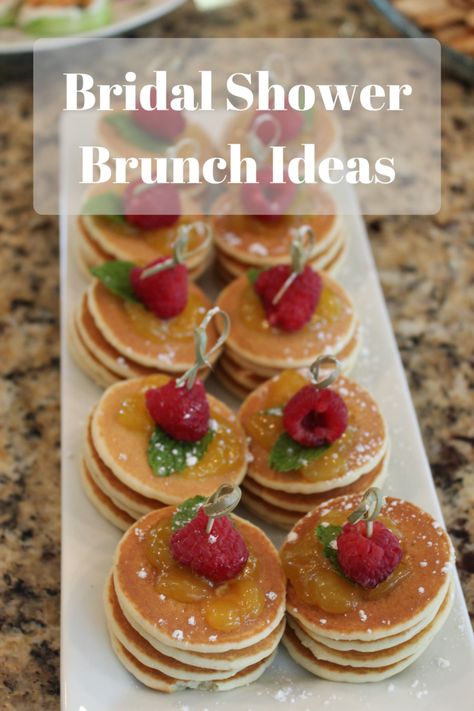 Bridal Shower Brunch Ideas, Shower Brunch Ideas, Bridal Shower Brunch Menu, Bridal Brunch Food, Make Ahead Brunch, Bridesmaid Brunch, Bridal Shower Menu, Brunch Decor, Simple Bridal Shower