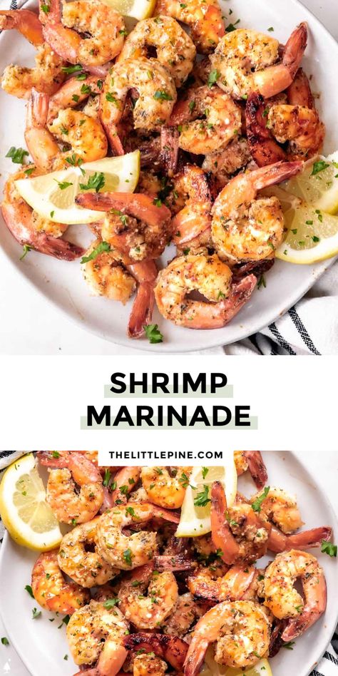 Shrimp Marinade- PIN 1 Shrimp Taco Marinade, Best Shrimp Marinade, Shrimp Marinade Recipes, Grilled Shrimp Marinade, Honey And Garlic, Asian Marinade, Fish Marinade, Shrimp Marinade, Salmon Marinade