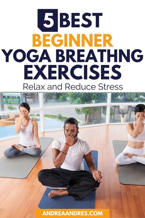 5 Best Beginner Yoga Breathing Exercises Relax and Reduce Stress Lung Healing, Pranayama Breathing Exercises, Yoga Breathing Exercises, Yoga Breathing Techniques, Box Breathing, Pranayama Breathing, Traditional Yoga, Belly Breathing, Mindful Breathing