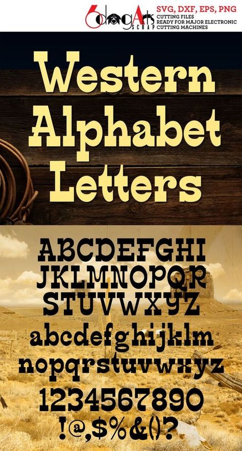 Western Alphabet, Leather Lettering, Country Fonts, Home Decor Wood Signs, Weird Stickers, Sign Fonts, Western Font, Uppercase Alphabet, Lowercase Alphabet