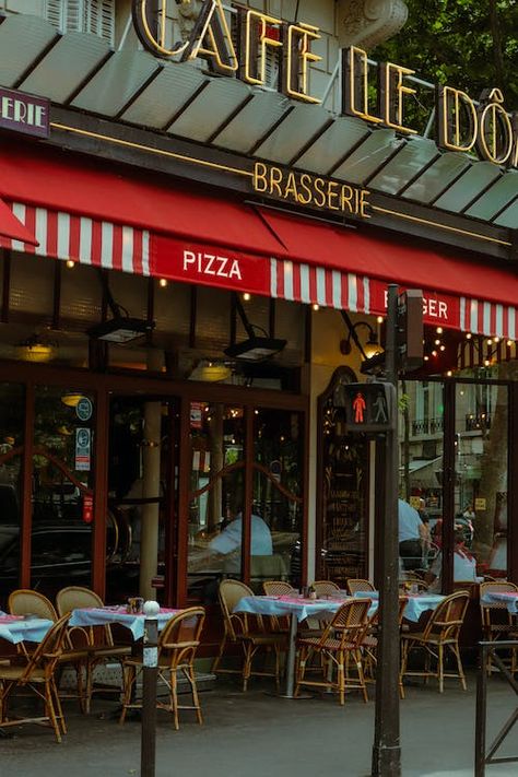 A Café in Paris · Free Stock Photo Tradition Aesthetic, Restaurant Italian, Street In Paris, Italian Cafe, Pasta Bar, Paris Vibes, Pizza Flavors, Parisian Cafe, Italian Ice