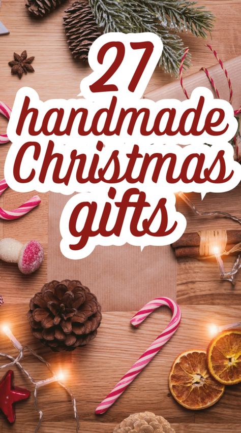 Cool Diy Christmas Gifts, Diy Friend Gifts Christmas, Cheap Diy Gifts For Christmas, Best Family Christmas Gifts, Christmas Gift Ideas For Women Diy, Diy Gifts For Parents For Christmas, Easy Diy Xmas Gifts, Holiday Craft Gift Ideas, Gifts For Large Groups Of People