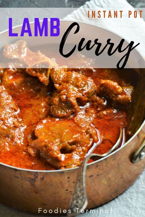 Lamb Curry Recipes Indian, Madras Curry Recipe, Pressure Cooker Lamb, Lamb Madras, Madras Recipes, Lamb Curry Recipes, Mutton Curry Recipe, Lamb Stew Recipes, Mutton Recipes