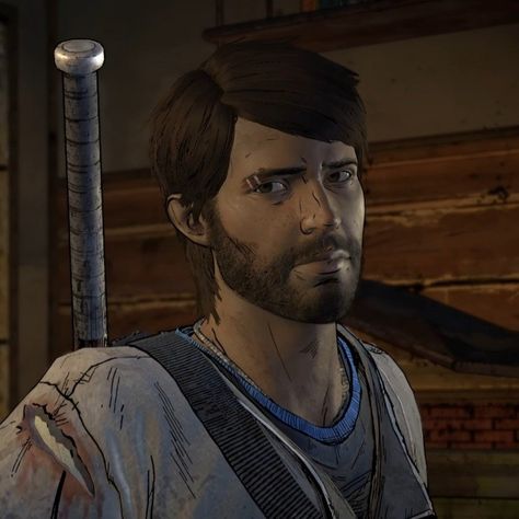 Javier Garcia Twdg, Javi Twdg, The Walking Dead Game, Twd Game, The Walking Dead Telltale, Pfps Icons, Aaron Johnson, Walking Dead Game, Fav Characters