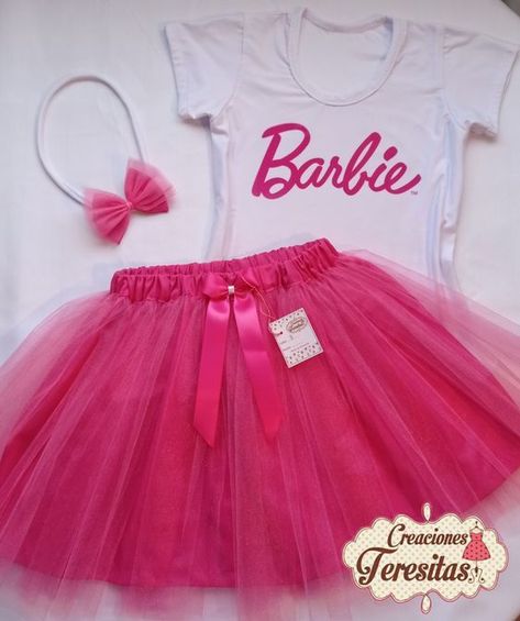 Barbie Outfits For Kids, Barbie Party Decorations, Barbie Theme Party, Crochet Baby Jacket, Barbie Kids, Barbie Birthday Party, Barbie Costume, Barbie Theme, Fairy Birthday Party