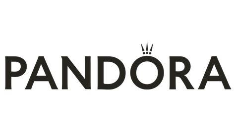 Pandora Logo Design, Crown Symbol, Logos Meaning, Pandora Logo, Jewelry Logo, Font Names, Letter O, Logo Fonts, Aesthetic Colors