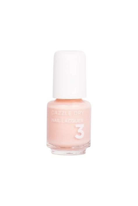 Dazzle Dry Nail Mini Lacquer (Step 3) - Not Quite Nude - A full coverage peaches-and-cream nude. Full coverage cream. (0.17 fl oz) Dazzle Dry, Dry Nails, Peaches N Cream, Nails Summer, Womens Nails, Peach Blossoms, Light Peach, Nail Lacquer, Fashion Nails