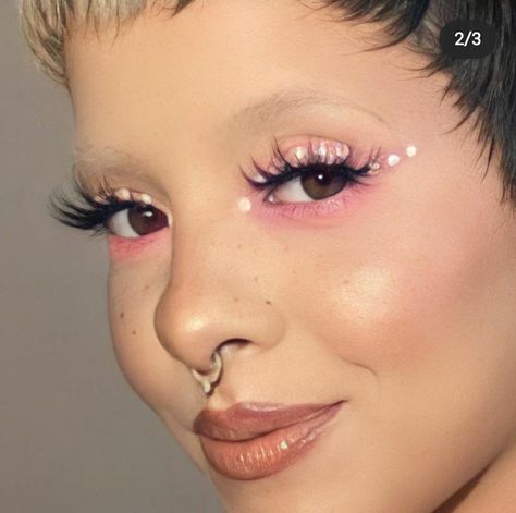 Cute Makeup Looks For Concerts, Melanie Martinez Concert Makeup Looks, Melanie Martinez Make Up Looks, K12 Makeup Ideas, Makeup Ideas Melanie Martinez, Trilogy Tour Makeup K-12, K 12 Melanie Martinez Makeup, Melanie Martinez Eye Makeup, Melanie Martinez Aesthetic Makeup