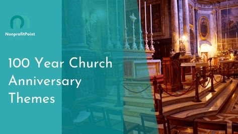 Church Anniversary Ideas, Church Anniversary Themes, Celebration Church, 100 Years Celebration, 40 Year Anniversary, Church Anniversary, Themes Ideas, Singles Events, Celebration Ideas