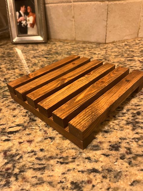 Excited to share this item from my #etsy shop: Durable wooden trivet hot plate #table #kitchen #dishes #pans #pots #gift #teacher #mothersday #anniversary Wooden Hot Plates Diy Ideas, Wooden Trivets Ideas, Wooden Pot Holder, Wooden Trivets, Trivet Design, Trivets Diy, Kitchen Trivets, Kitchen Top, Wood Trivets