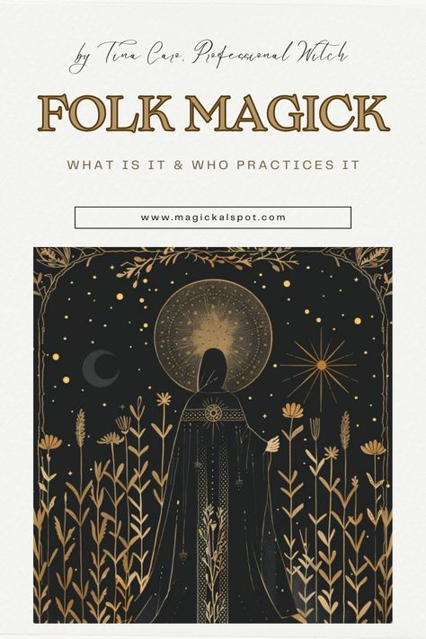 Delve into the roots of 'Folk Magick: What is it & Who Practices it' 🌿🔮. Discover the rich tapestry of traditional practices passed down through generations, blending everyday life with the magical. Ideal for those curious about the intuitive, accessible paths of folk practitioners around the world. Embrace the wisdom and simplicity of folk magick in your own journey. 🍵✨ #FolkMagick #AncestralWisdom Cunning Folk Witchcraft, Folk Magic Witchcraft, Appalachian Folk Magic, Folk Witchcraft, Types Of Witchcraft, Folk Remedies, Full Moon Spells, Voodoo Magic, Wiccan Rituals