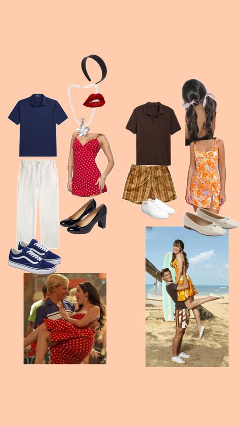 Teen Beach Movie group halloween costume inspo Teen Beach Movie Costumes, Not Another Teen Movie, Beach Costume, Movie Halloween Costume, Movie Halloween Costumes, Pretty Halloween Costumes, Couples Halloween Outfits, Holloween Costume