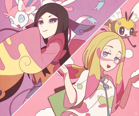 Fairy type trainers and gym leaders ⭐⭐⭐⭐⭐⭐⭐⭐⭐⭐⭐⭐⭐ Fairy Type Pokemon Trainer, Pokemon Trainer Oc, Pokemon Human Characters, Fairy Type Pokemon, Pokemon Gym Leaders, Types Of Fairies, Pokemon Special, Gym Leaders, Type Pokemon