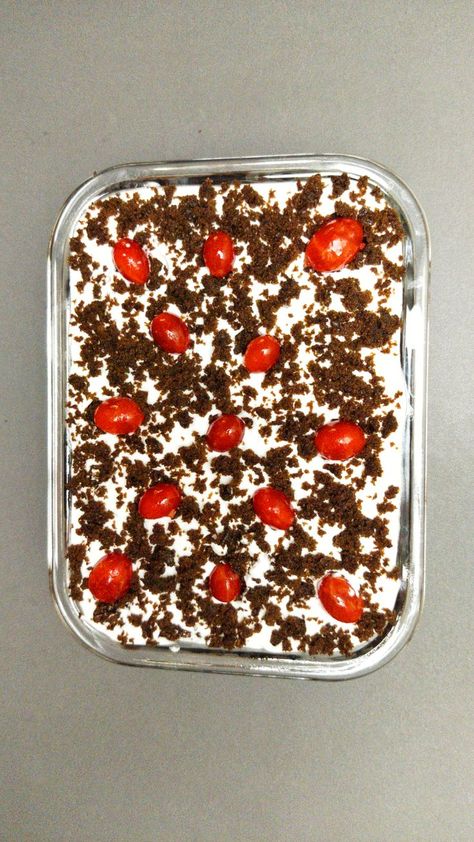 Black Forest Pudding | Party Special Dessert | The Plate Black Forest Pudding, Special Desserts, Pudding Recipe, Pudding Recipes, Black Forest, Other Recipes, Red Peppercorn, Sprinkles, Condiments