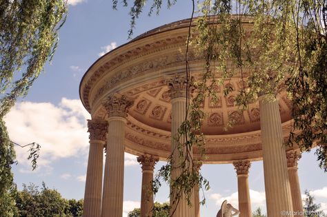 Tea at Trianon: The Temple of Love at Petit Trianon Laptop Wallpaper, English Garden, Greek Gods, Marie Antoinette, Ancient Greece, Pretty Places, Narnia, Greek Mythology, Versailles