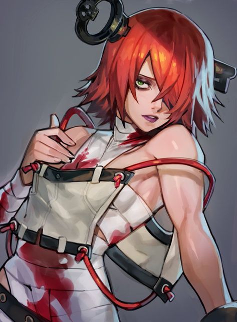 Aba Guilty Gear, Guilty Gear Strive, Gear Art, Guilty Gear, 캐릭터 드로잉, Pretty Drawings, Art Style Inspiration, 영감을 주는 캐릭터, Character Design References