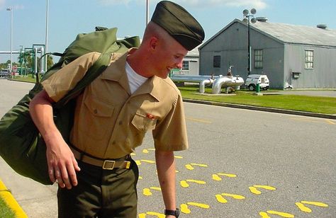 Sharing the News: My Child has Enlisted - Guideposts Marine Corps Bootcamp Parris Island, Boot Camp Quotes, Army Boot Camp, Marine Corps Bootcamp, Marines Boot Camp, Usmc Love, Boot Camp Graduation, Proud Army Mom, Parris Island