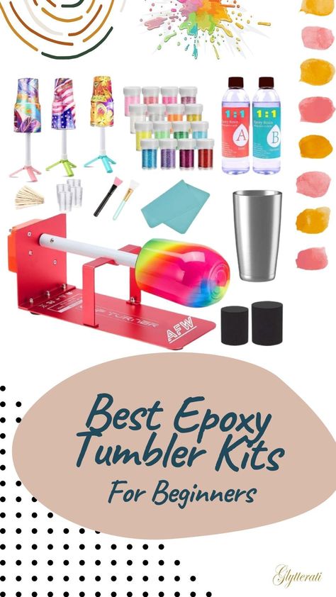 How To Start A Tumbler Business, Epoxy Tumbler Tutorial For Beginners, Diy Epoxy Tumbler For Beginners, How To Make Tumblers For Beginners, How To Epoxy Tumbler Diy, How To Make Tumblers With Epoxy, Tumbler Kits, Making Tumblers For Beginners, Resin Tumbler Ideas