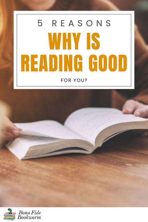 Why is reading good for you? If you’re a bookworm, you might be curious about what reading does for you besides simply being a fun pastime. And if you��’re not yet a reader, you might be wondering why you should pick up a book at all…  There are so many exciting benefits of reading, so if you’re wondering about the reasons why reading is good for you then here are 5 compelling reasons to pick up a book! Benefits Of Reading Books, Reading Facts, Benefits Of Reading, What Is Reading, Must Read Novels, Why Read, Be Curious, Reading Goals, Good Readers