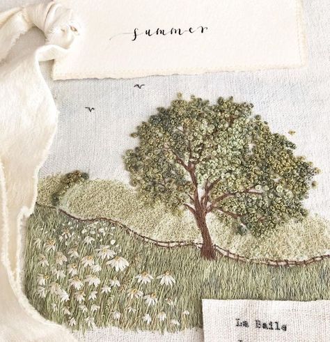 Garden Museum, Crewel Embroidery Patterns, Garden Embroidery, Simple Joys, Elegant Embroidery, Embroidery Patterns Vintage, Embroidery Monogram, Embroidery Shop, Silk Ribbon Embroidery