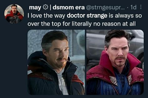 Doc Strange, Doctor Strange Benedict Cumberbatch, Tony Stank, I Understood That Reference, Marvel Superhero Posters, Benedict Cumberbatch Sherlock, Dr Strange, Marvel Jokes, I Love Reading