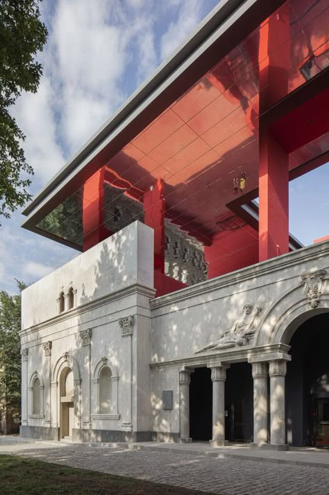 Tumo Center for Creative Technologies / Bernard Khoury Architects | ArchDaily Bernard Khoury, Renovation Architecture, Monochromatic Palette, Adaptive Reuse, Historical Architecture, Concept Architecture, Architecture Project, Historic Buildings, Architecture Photography