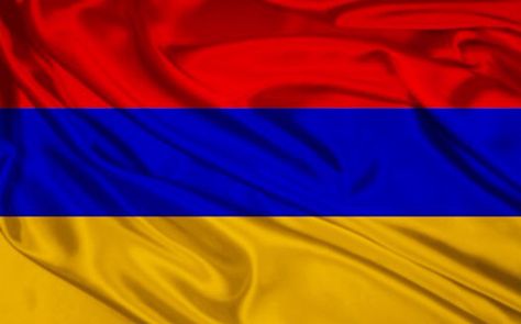 Armenia Flag, Armenia, Flag, Red