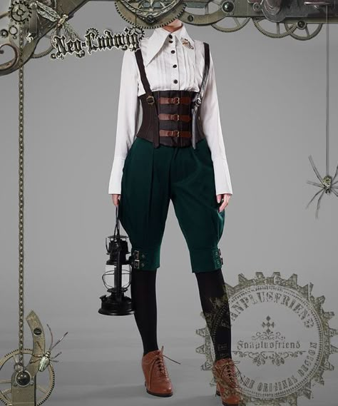 Old Fashion Dresses, Steampunk Clothing, Mori Girl, Fantasy Clothing, Steampunk Fashion, Fantasy Fashion, Cosplay Outfits, Mode Vintage, Character Outfits